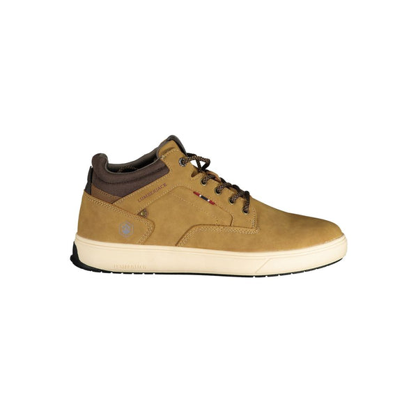 Brauner Polyester-Sneaker