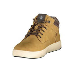 Brauner Polyester-Sneaker