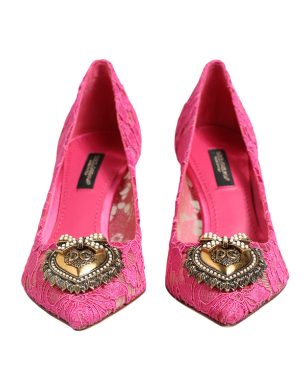 Rosa Taormina Spitze DEVOTION Pumps