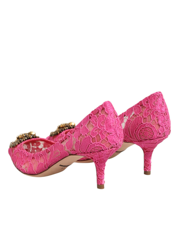 Rosa Taormina Spitze DEVOTION Pumps