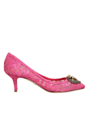 Rosa Taormina Spitze DEVOTION Pumps