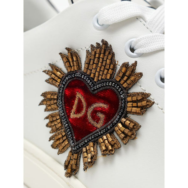 Weiße Sneaker aus Leder