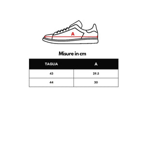 Weiße Sneaker aus Leder