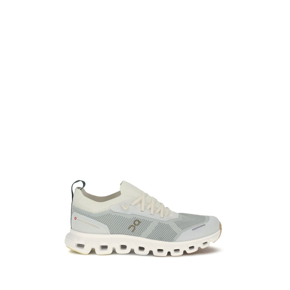 Weiße Polyester-Sportschuhe