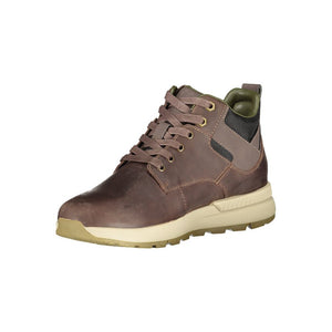 Brauner Herren-Lederstiefel