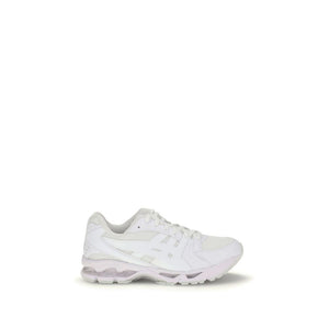 Weiße Polyamid-Sportschuhe von Comme des Garcons X Asics