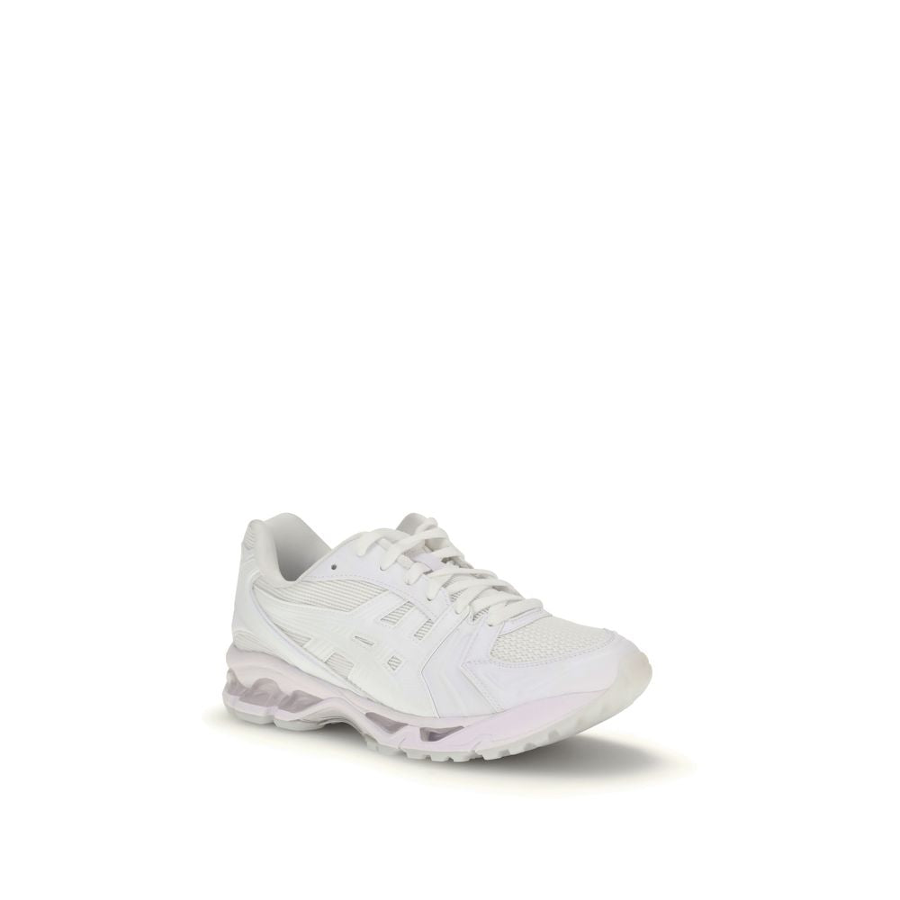 Weiße Polyamid-Sportschuhe von Comme des Garcons X Asics