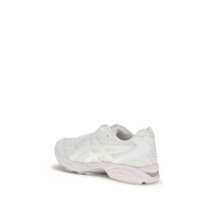 Weiße Polyamid-Sportschuhe von Comme des Garcons X Asics