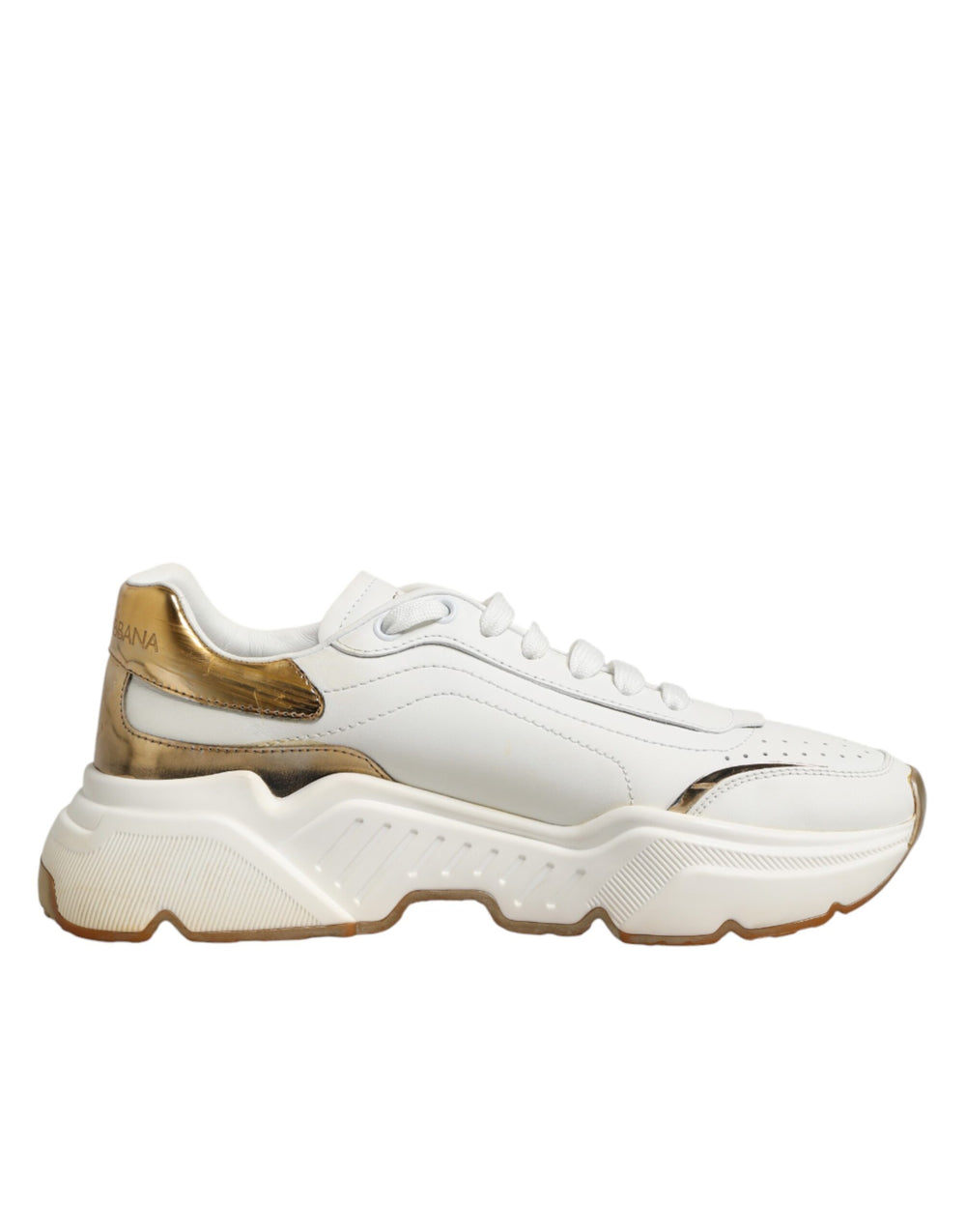 Weiße Gold Daymaster Sneakers