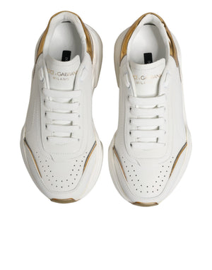 Weiße Gold-Daymaster Sneakers