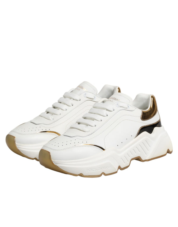 Weiße Gold-Daymaster Sneakers