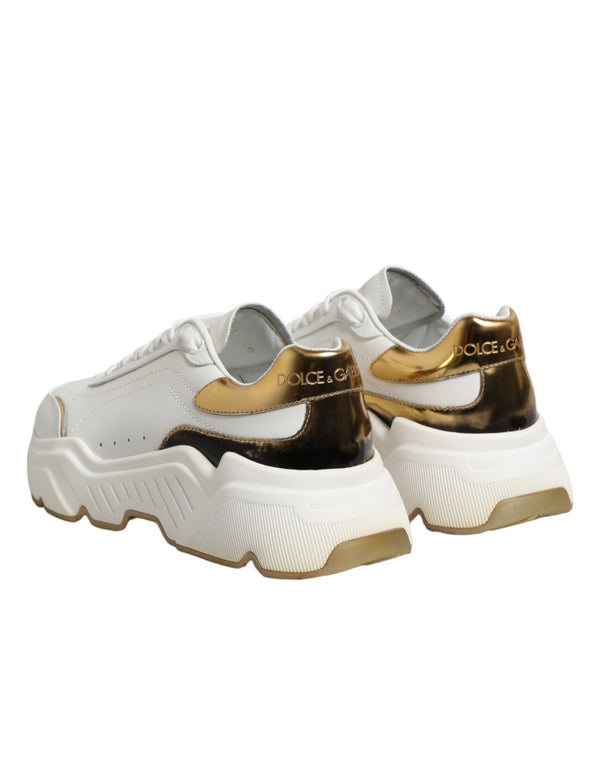 Weiße Gold Daymaster Sneakers