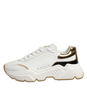 Weiße Gold-Daymaster Sneakers