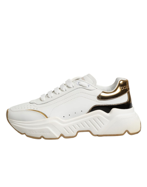 Weiße Gold Daymaster Sneakers