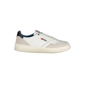 Weiße Polyester-Sneaker für Herren