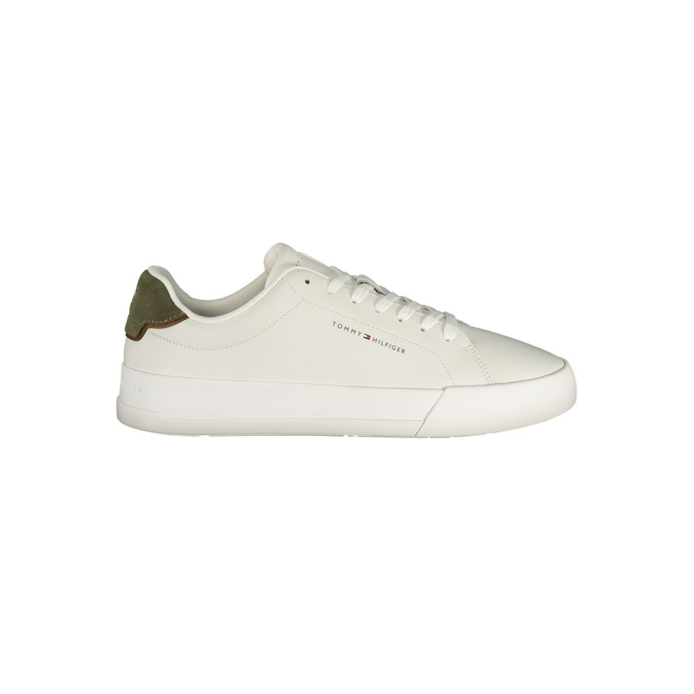 Weiße Herren-Leder-Sneaker