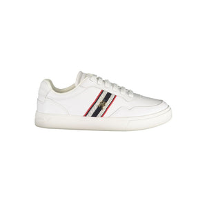 Weiße Leder-Sneaker für Damen