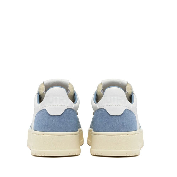 Weiße Leder-Sneakers