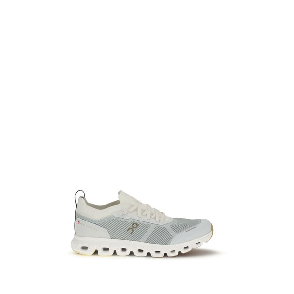 Weiße Polyamid-Sportschuhe
