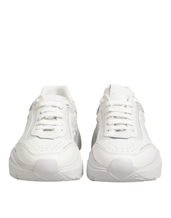 Weiße Leder-Daymaster Sneakers