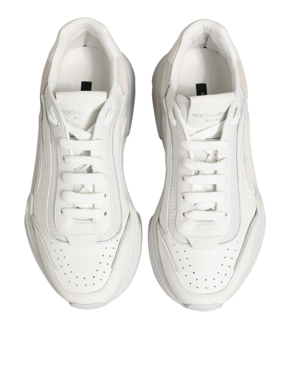Weiße Leder-Daymaster Sneakers