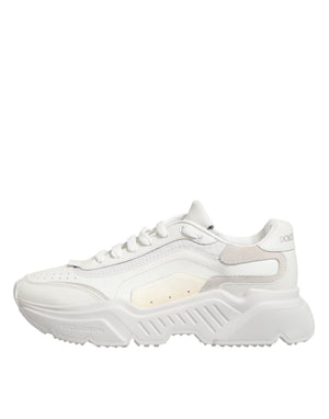 Weiße Leder-Daymaster Sneakers