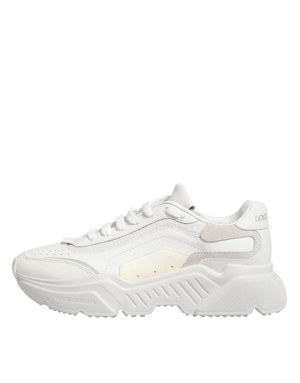 Weiße Leder-Daymaster Sneakers