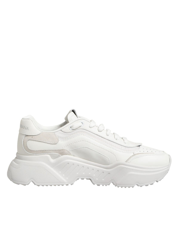 Weiße Leder-Daymaster Sneakers