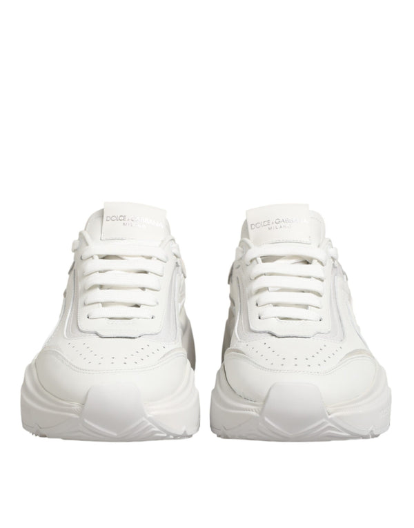 Weiße Leder-Daymaster Sneakers