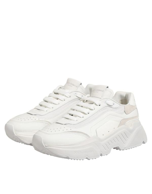 Weiße Leder-Daymaster Sneakers