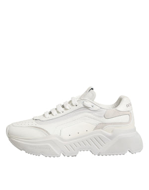 Weiße Leder-Daymaster Sneakers