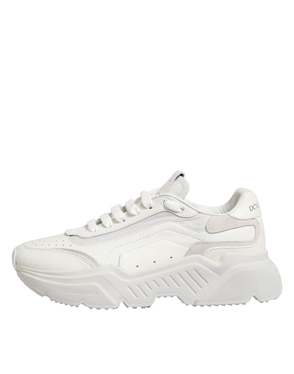 Weiße Leder-Daymaster Sneakers