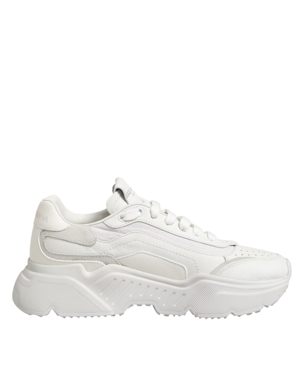 Weiße Leder-Daymaster Sneakers
