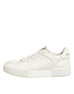 Weiße Leder-Sneakers MIAMI
