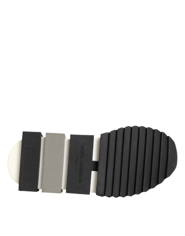 Schwarze Logo-Sneaker Sorrento