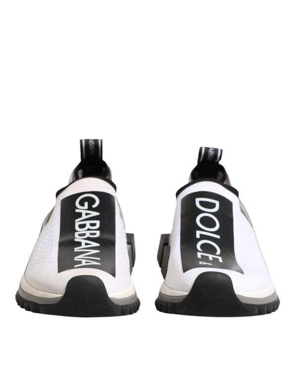 Weiße Logo Low-Top Sorrento Sneakers