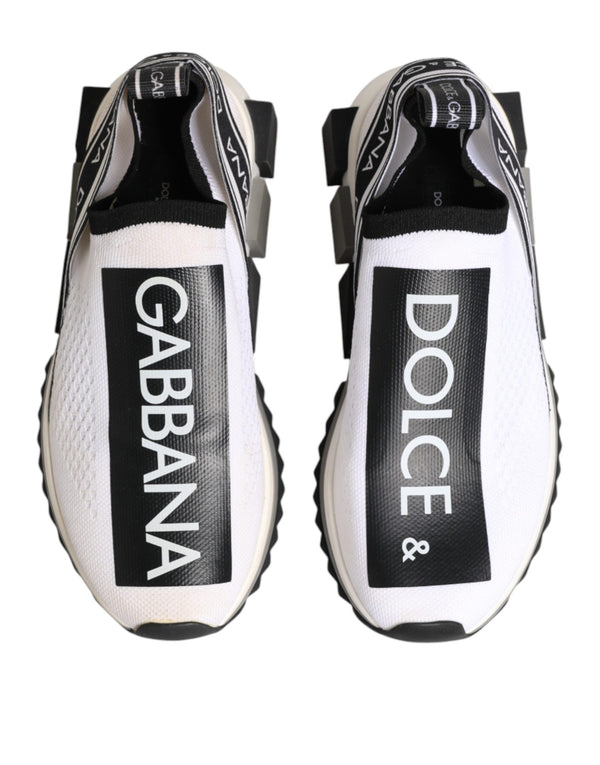 Weiße Logo Low-Top Sorrento Sneakers