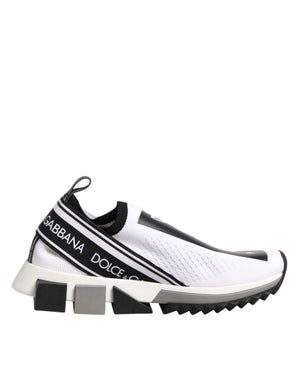 Weiße Logo Low-Top Sorrento Sneakers