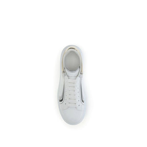 Weiße Plateau-Sneaker aus Gummi