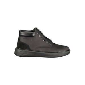 Schwarzer Polyester-Sneaker