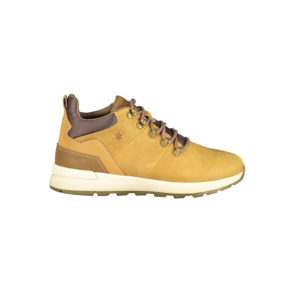 Lumberjack Dominic: Herren-Sneaker aus Leder in Braun