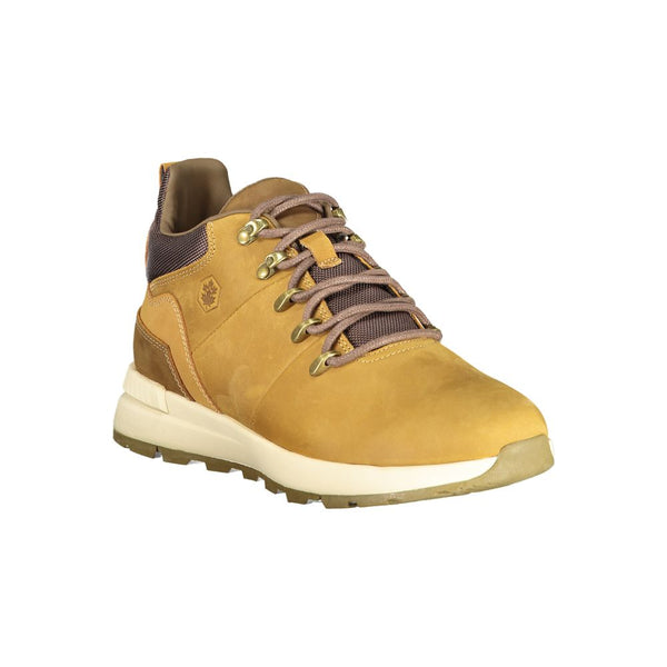 Lumberjack Dominic: Herren-Sneaker aus Leder in Braun
