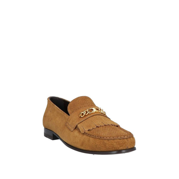 Braune Loafer aus Kalbsleder
