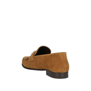 Braune Loafer aus Kalbsleder