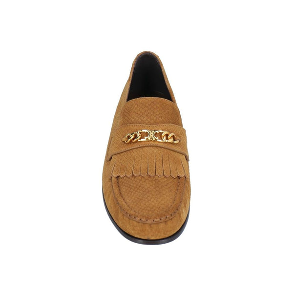 Braune Loafer aus Kalbsleder