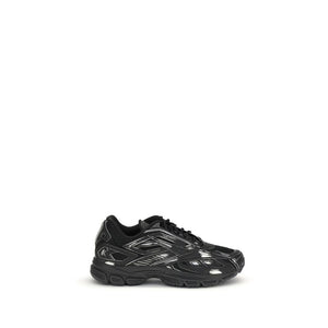 Schwarze Polyethylen-Laufschuhe