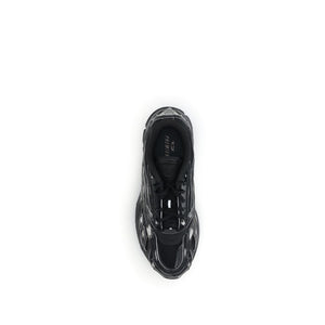 Schwarze Polyethylen-Laufschuhe
