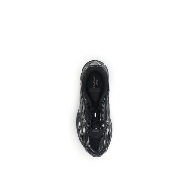 Schwarze Polyethylen-Laufschuhe