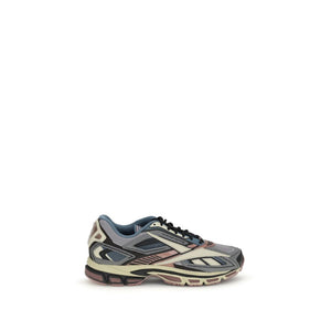 Mehrfarbige Leder-Sneaker