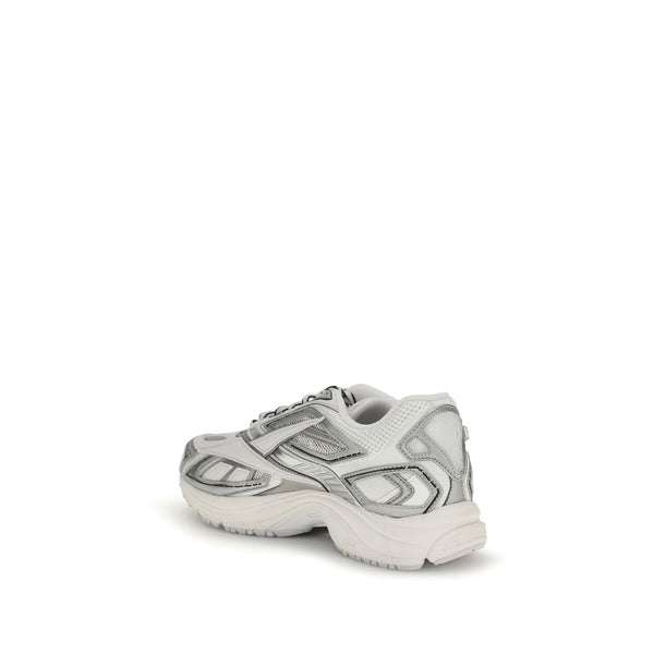 Weiße Leder-Sneaker